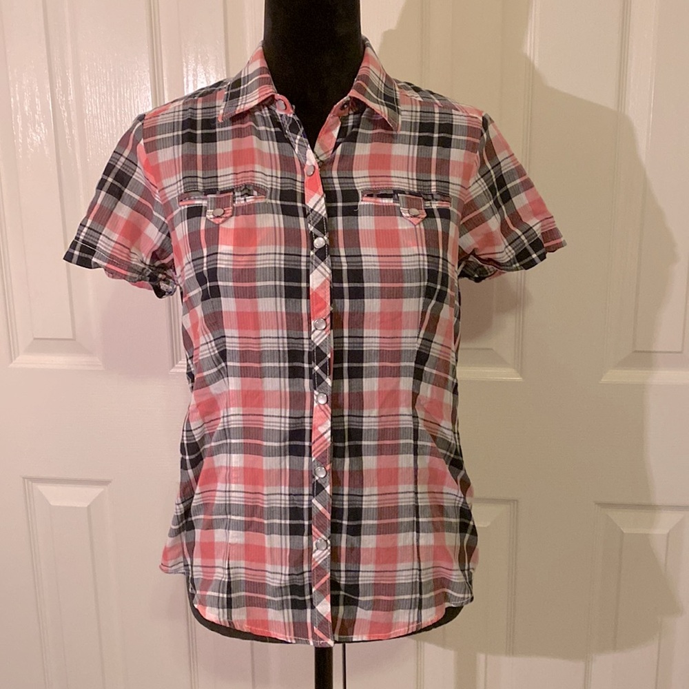 Harley-Davidson button up Top